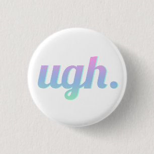 Ugh 3 Cm Round Badge