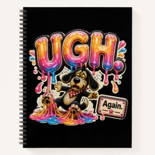 Ugh Again Personalised Funny Sarcastic Notebook