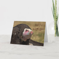 Ugly Bird Happy Birthday Card