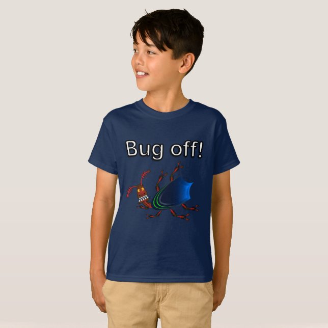 Ugly Bug - Kids' Hanes TAGLESS® T-Shirt (Front Full)