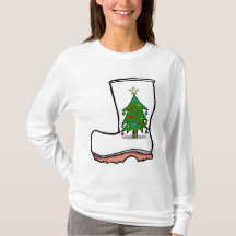 Ugly Cajun Christmas sweater Shrimping Boots