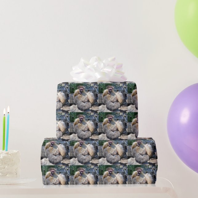 Ugly Chicken, Gift Wrapping Paper (Party Gifts)