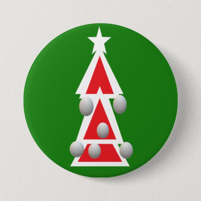 Ugly Christmas Button Tree (Front)