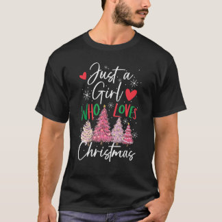 Ugly Christmas  for Women Girls Love Christmas Tre T-Shirt