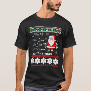 Ugly Christmas Formula Nerd Funny Christmas Jumper T-Shirt