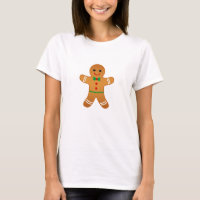 Ugly Christmas Gingerbread Men T-shirt
