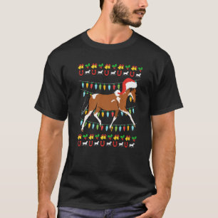 Ugly Christmas horse rider equestrian Christmas T-Shirt