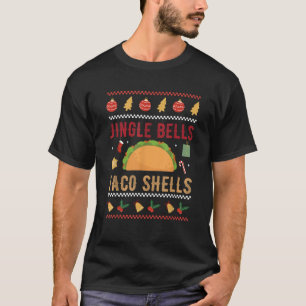 Ugly Christmas Jingle Bells Taco Shells Sweater Me