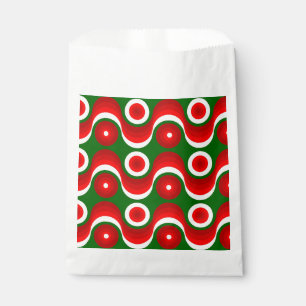 ugly christmas mod groovy green favour bag
