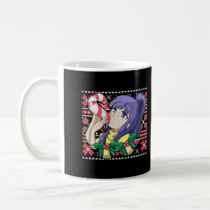 Ugly Christmas Otaku Ahegao Ecchi Etchi Lewd Henta Coffee Mug