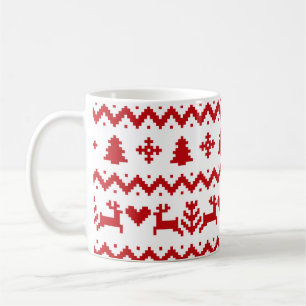 Ugly Christmas pattern Coffee Mug