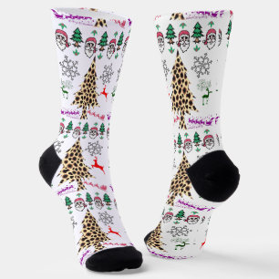 Ugly Christmas Random Mishmash Thunder_Cove Socks