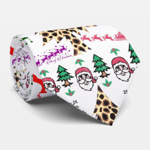 Ugly Christmas Random Mishmash Thunder_Cove Tie