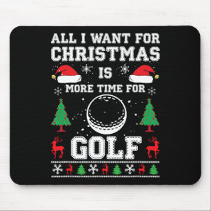 Ugly Christmas S Men's Dry Fit Golf Xmas Holiday G Mouse Pad