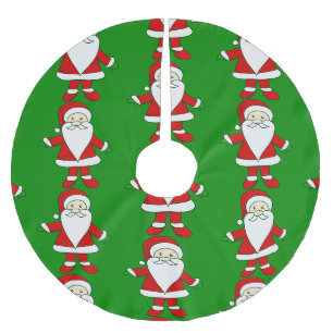 ugly christmas santa claus funny xmas brushed polyester tree skirt