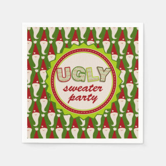 ugly christmas sweater napkins zazzle com au ugly christmas sweater napkins zazzle com au