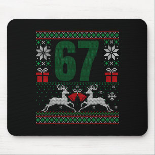 Ugly Christmas Sweater 67 Design  Mouse Pad