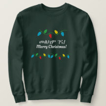 Ugly Christmas Sweater Amharic & English