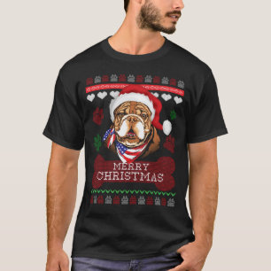 Ugly Christmas Sweater Bulldog