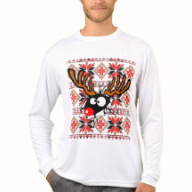 Ugly Christmas Sweater busting through