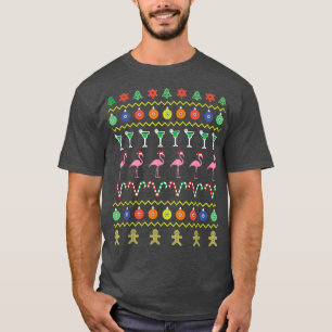 Ugly Christmas Sweater Christmas In July Pink Flam