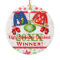 Ugly Christmas Sweater Contest Winner Ornament 2