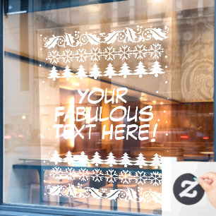 Ugly Christmas Sweater Custom Text Decorative