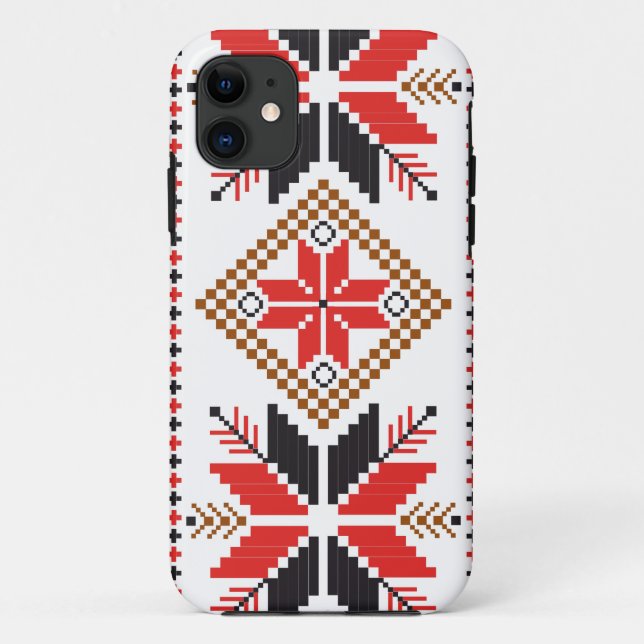 Ugly Christmas Sweater Fair Isle Case-Mate iPhone Case (Back)