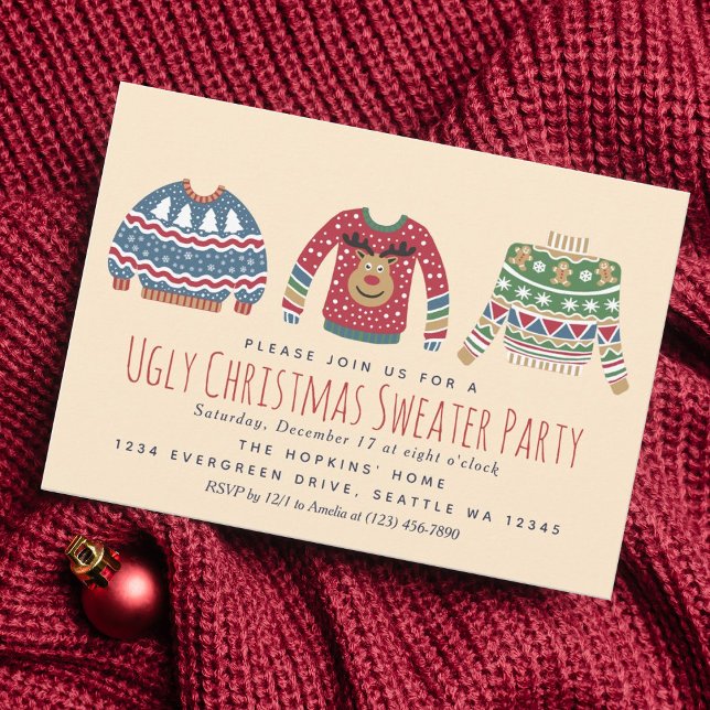 Ugly Christmas Sweater Holiday Party (Creator Uploaded)