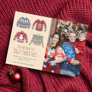 Ugly Christmas Sweater Holiday Photo