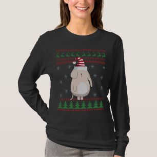 Ugly Christmas Sweater Kawaii Elephant Lovers Gift