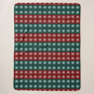 Ugly Christmas Sweater Knit Traditional Pattern 15 Sherpa Blanket