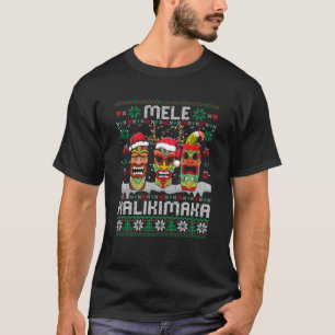 Ugly Christmas Sweater Mele Kalikimaka Hawaiian Xm