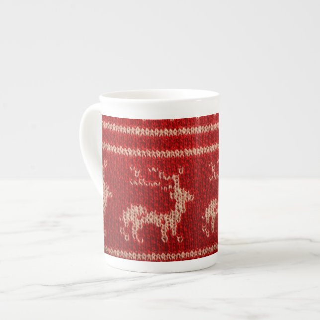 Ugly Christmas Sweater mug (Front Left)