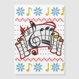 Ugly Christmas Sweater Music Notes