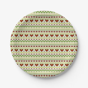 Ugly Christmas Sweater Party Paper Plates