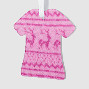 Ugly Christmas Sweater pattern Ornament
