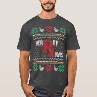 Ugly Christmas Sweater Pharmacy Tech Merry Xmas Ph