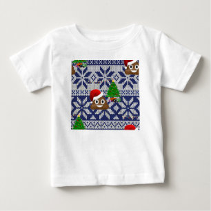 ugly Christmas sweater poop emoji