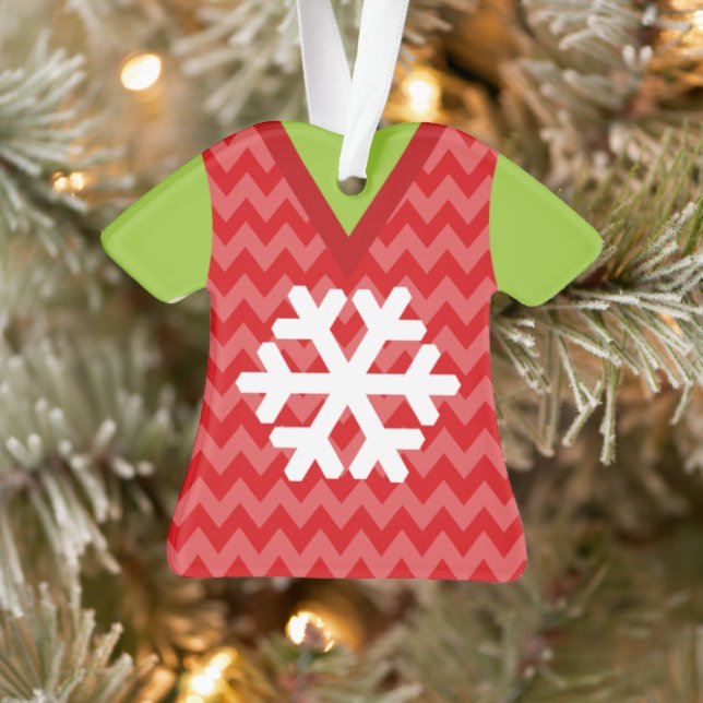 Ugly Christmas Sweater Prize Ornament (Tree)