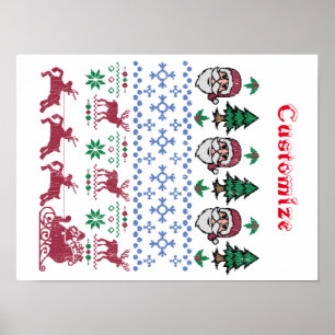 Ugly Christmas Sweater-Style Thunder_Cove Poster