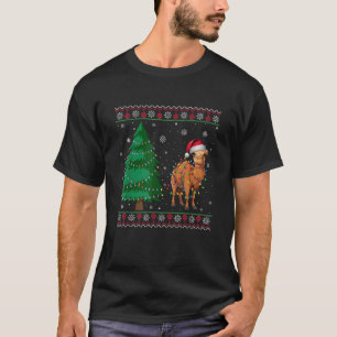 Ugly Christmas Sweater Style Xmas Lights Camel Lov