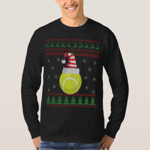 Ugly Christmas Sweater Tennis Sport Lovers Gift