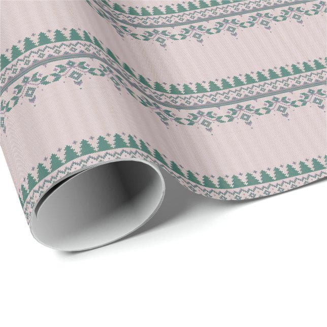 Ugly Christmas Sweater Wrapping Paper (Roll Corner)