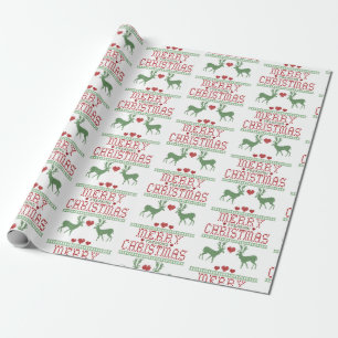 Ugly Christmas sweater Wrapping Paper