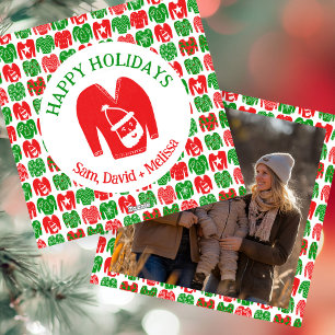 Ugly Christmas Sweaters CUSTOM PHOTO  Holiday Card