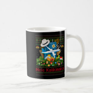 Ugly Christmas Sweaters Hawaiian Vacation Mele Kal Coffee Mug