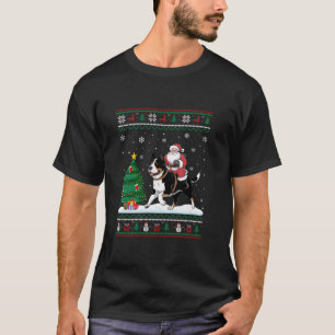 Ugly Christmas Tree Lights Greater Swiss Mountain T-Shirt