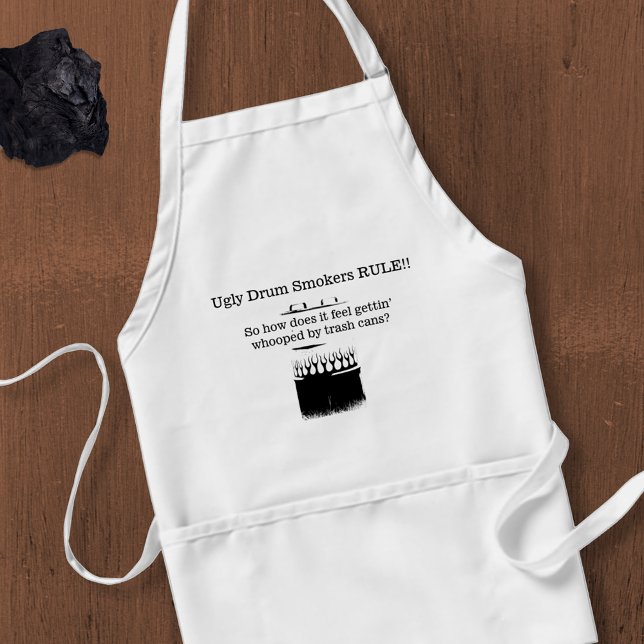 Ugly Drum Smokers Rule Apron (Creator Uploaded)