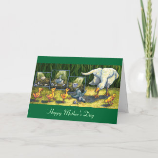 Ugly Duckling Happy Mother's Day Card